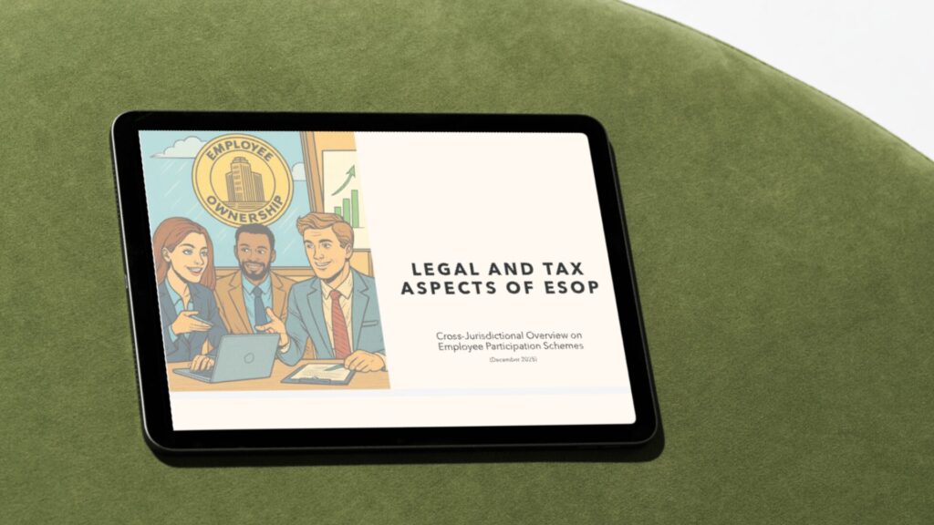 Abreu Advogados contributes to e-paper on the Legal and Tax Aspects of ESOPs